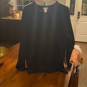blue school girl style sweater